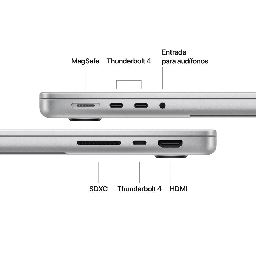 MacBook Pro | Apple M5 Pro 18 núcleos CPU | 24GB RAM | 2TB SSD | 14" | macOS