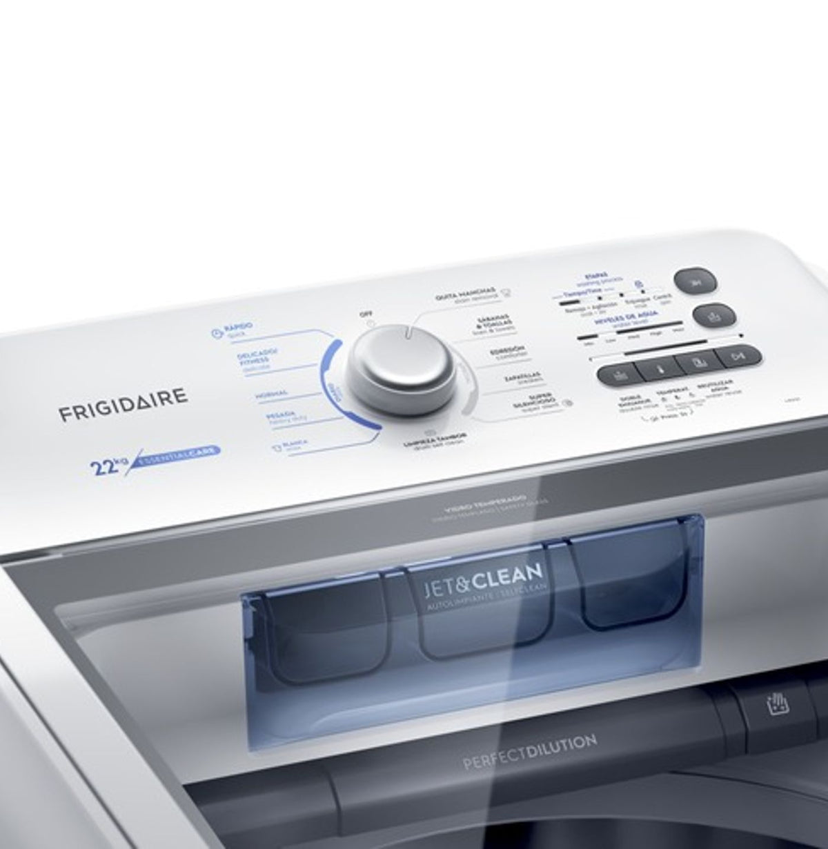 Lavadora Frigidaire FWIB22J4EBGUW  | 22KG | Carga Superior