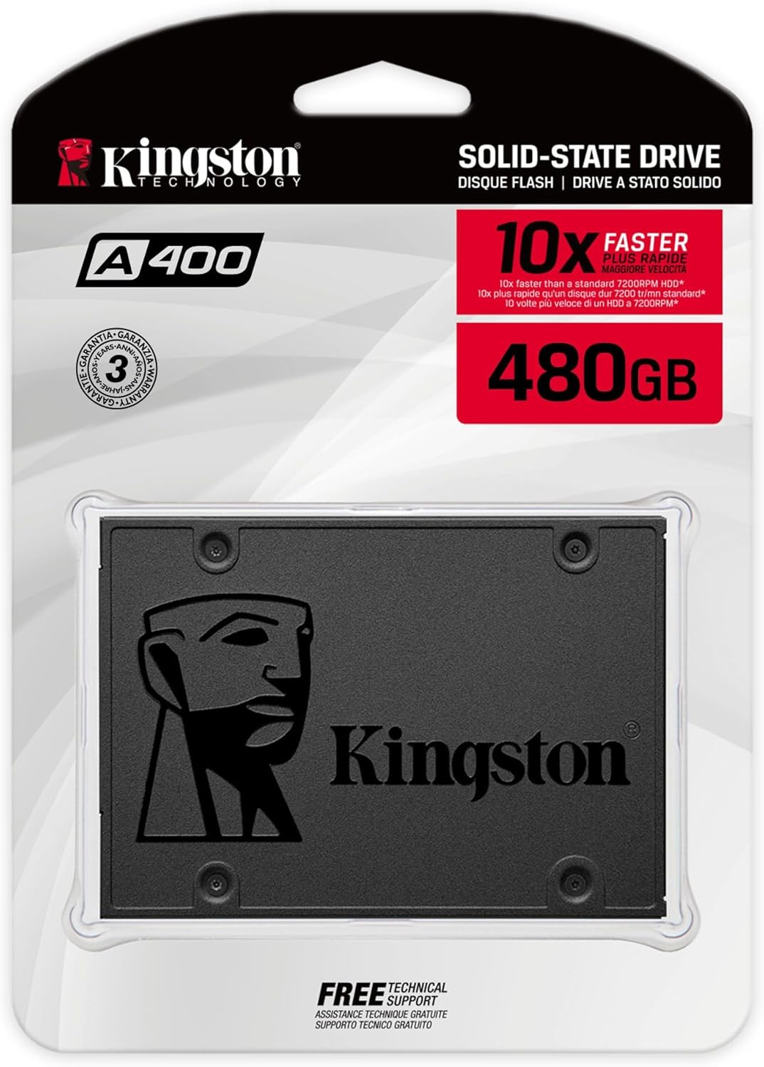 Disco Duro SSD Kingston A400 | 480GB