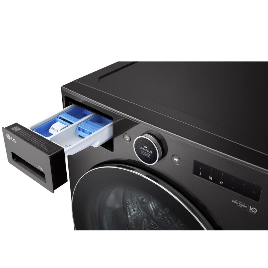 Lavadora LG WM23BFXS6 | Eléctrica | 23kg | Carga Frontal