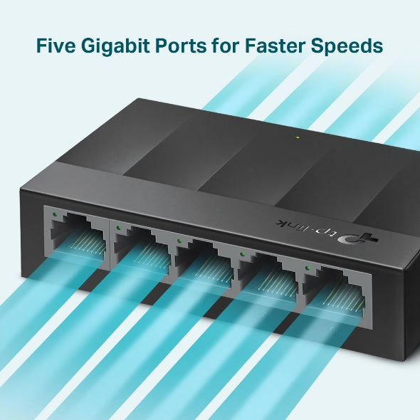 Switch TP-Link LS1005G | 5-Port Gigabit Desktop Switch