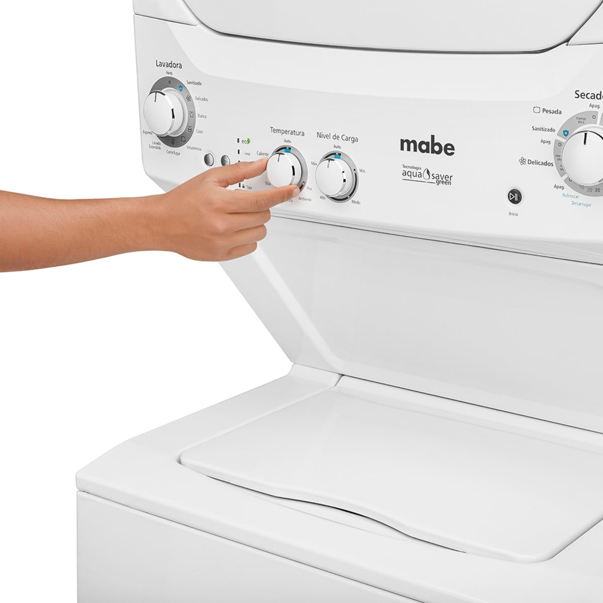 Centro de Lavado Mabe MCL2040PSBB0 | Gas | 20kg