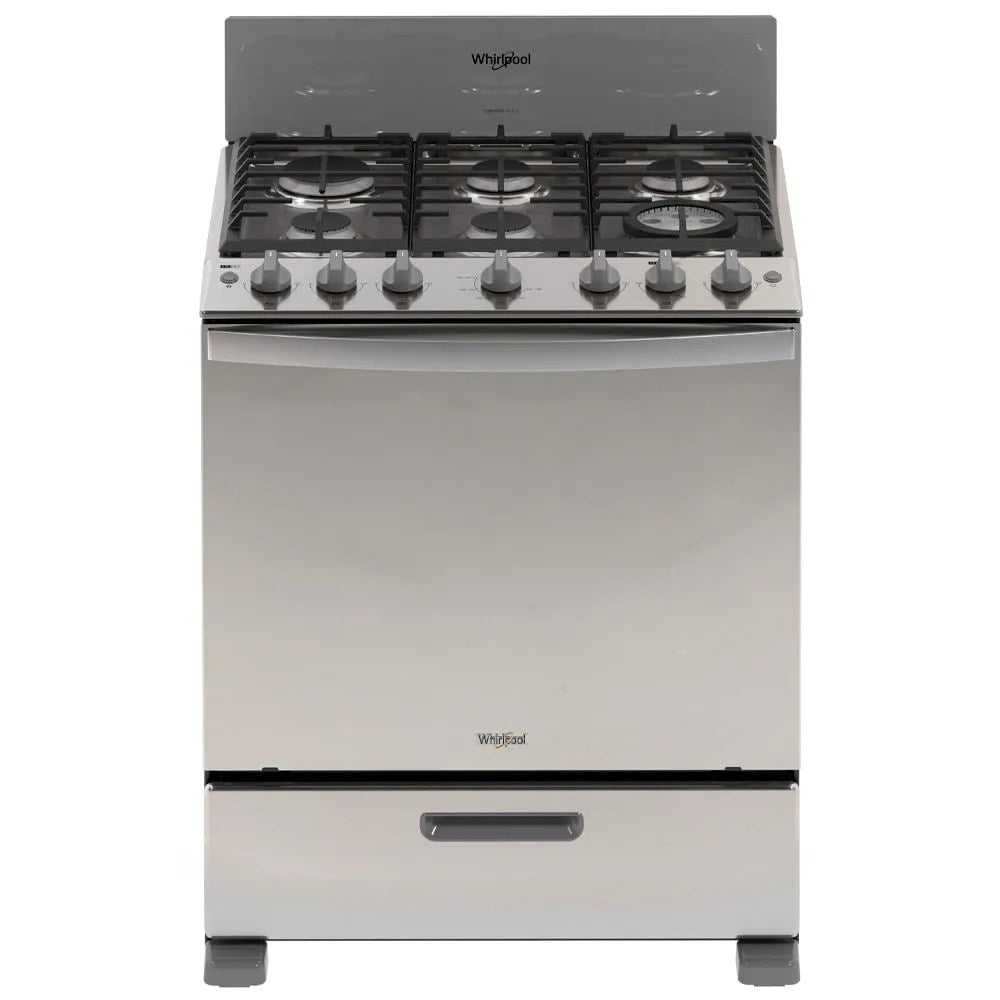 Estufa Whirlpool LWFR5050S | Gas | 30" | Gris | Air Fryer