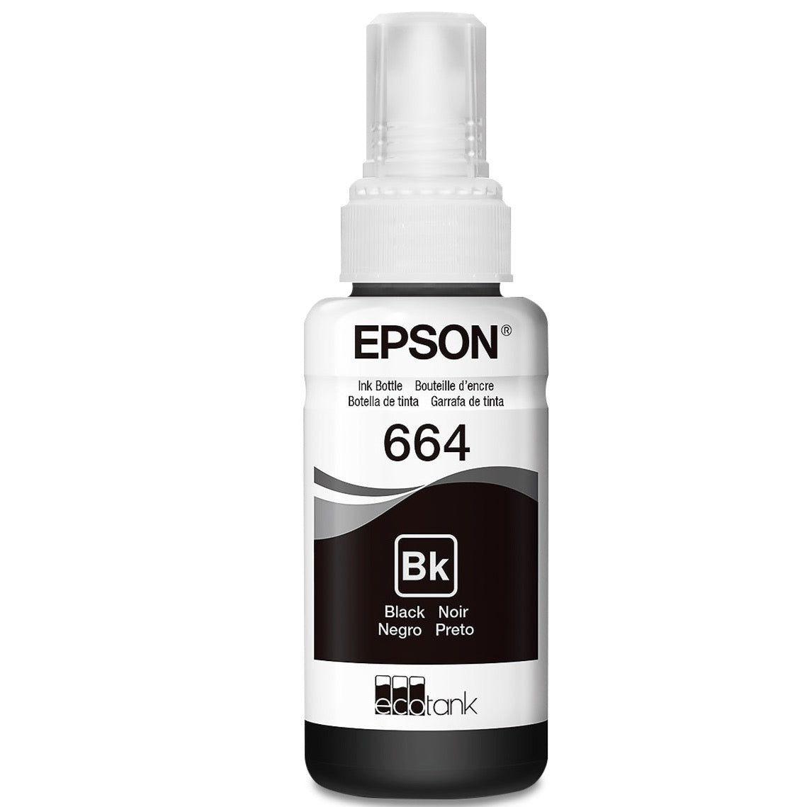 Tinta Epson 664 | Negro | Botella