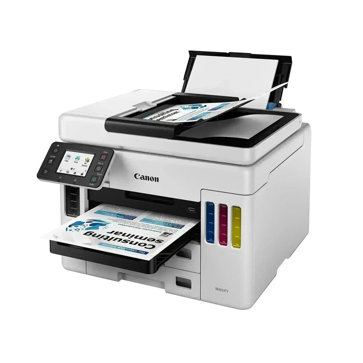 Canon MAXIFY GX7110 | Multifuncional con ADF | Sistema de Tanque de Tinta | Wi-Fi