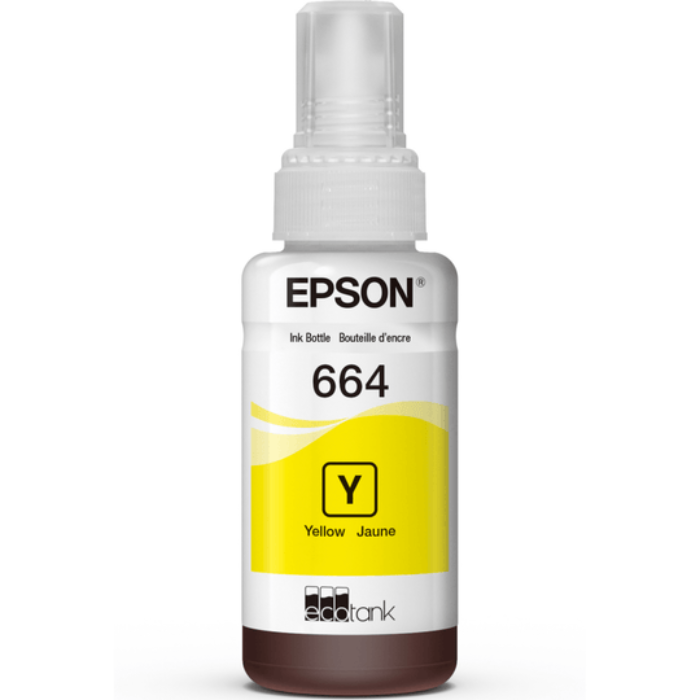 Tinta Epson 664 | Amarillo | Botella