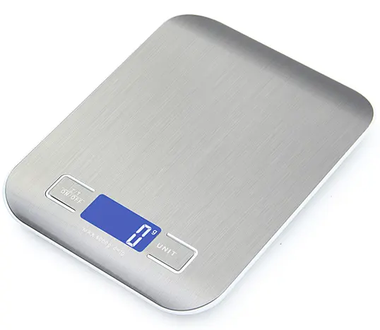 Pesa de Cocina Digital Dragon Tech | 5kg | Electrónica | Acero Inoxidable