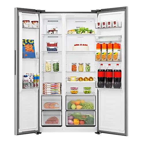 Refrigeradora Hisense RS3P558NMCB | 19.1 pies cúbicos | Dispensador | Side by Side
