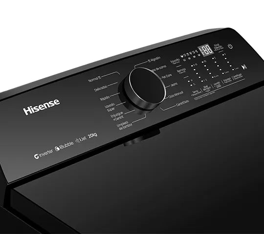 Lavadora Hisense WT5I2223DB | 22KG | Carga Superior