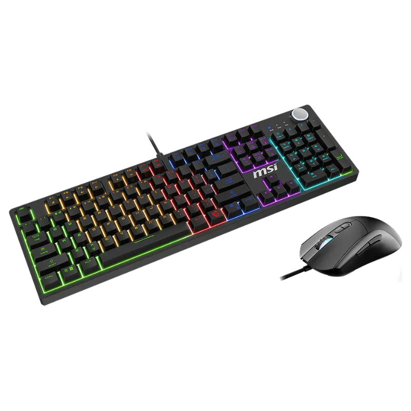 Combo Teclado/Mouse MSI Forge GK320 FORGEGK320 | Mecánico | USB 2.0 | Gaming