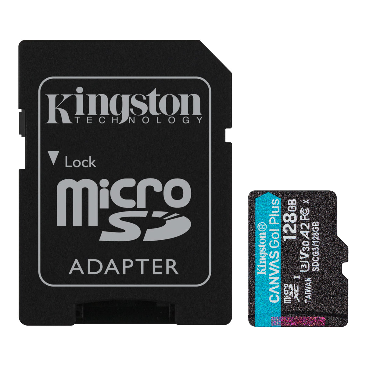 Memoria MicroSD Kingston Canvas Go! Plus | 128GB | Clase 10