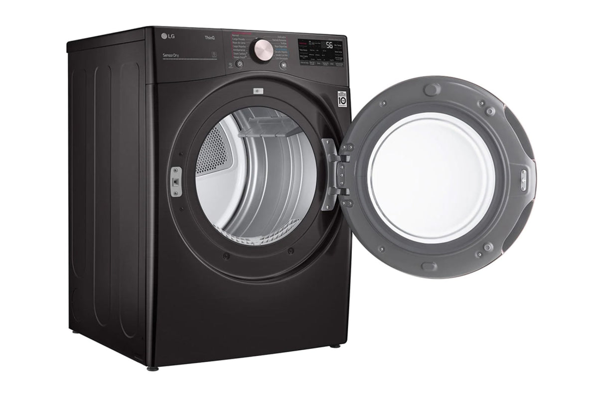 Secadora a Gas LG DF22BV2BR.ABMEECD | 22KG | Carga Frontal | Color Negro