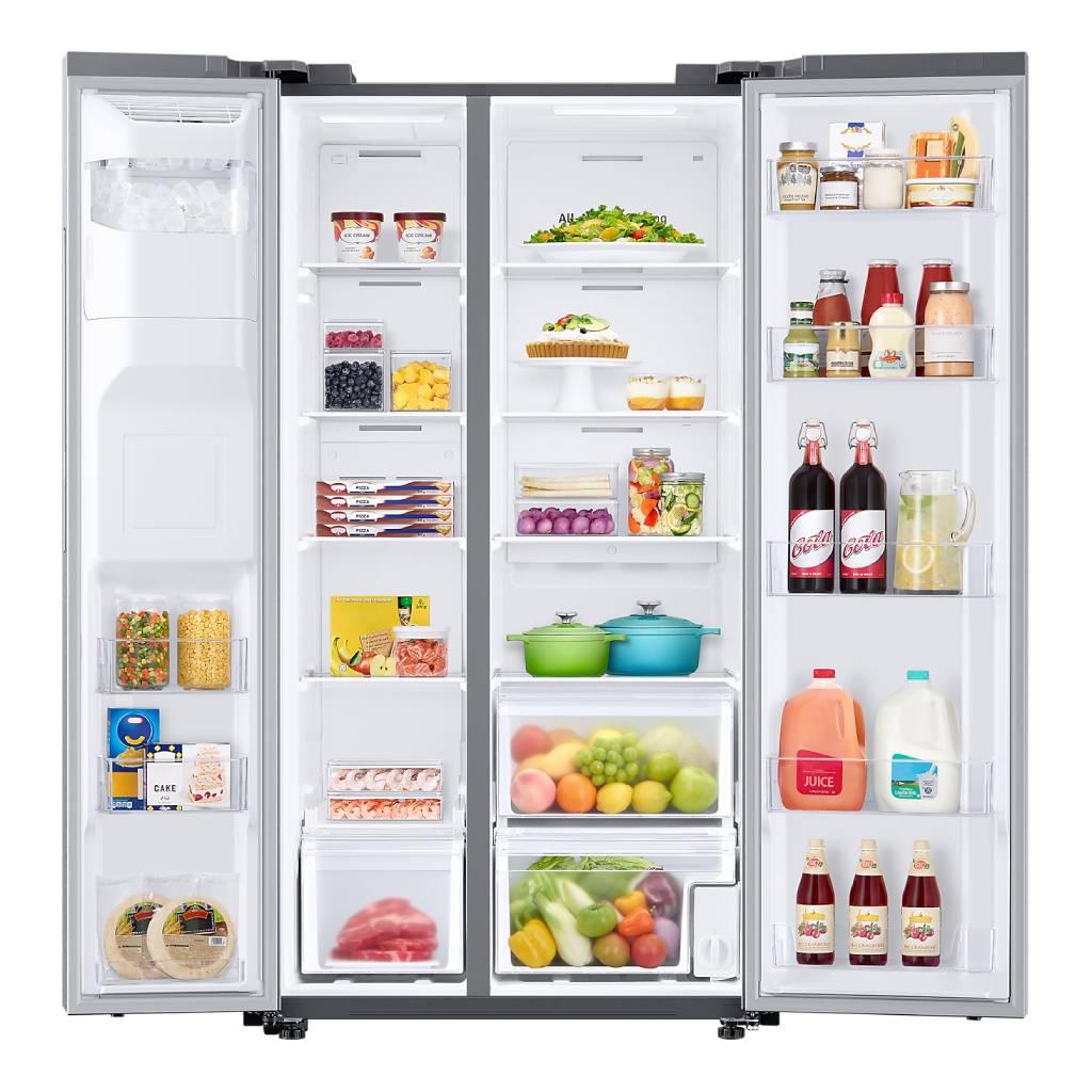 Refrigeradora Samsung RS22T5200S9 | Inverter | Side By Side | 22 pies cúbicos | Dispensador