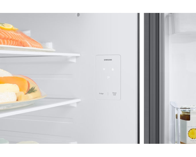 Refrigeradora Samsung  RT53DG6224S9AP | 19 Pies Cúbicos | Dispensador de agua | Top Mount
