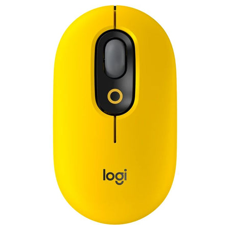 Logitech POP con botón de emojis | Mouse Inalámbrico | Bluetooth | Silencioso
