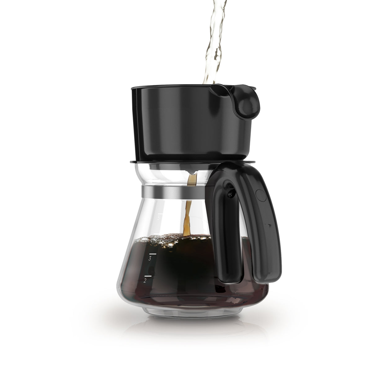 Cafetera Black &amp; Decker CM0755S | 5 tazas  | Vaso de Acero Inoxidable