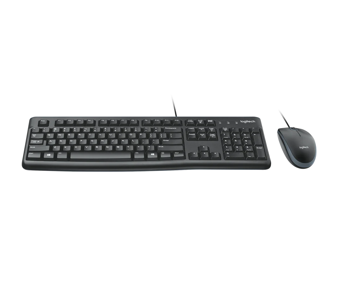Teclado Logitech MK120 | Cableado | USB | Español