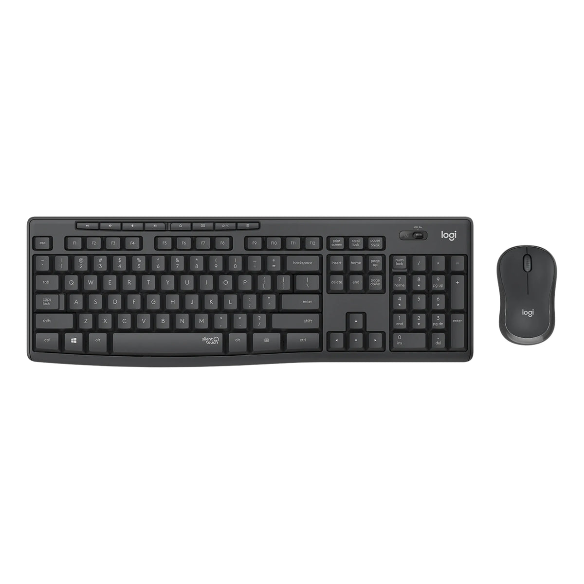 Logitech MK295 Silent Wireless Combo | Teclado y Mouse Inalámbricos
