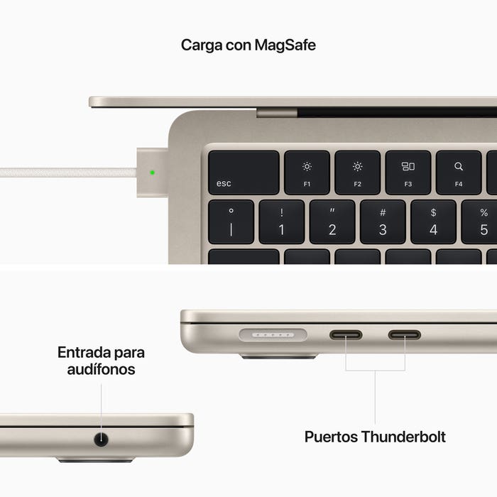 Macbook Air | Apple M2 | 8GB RAM | 512GB SSD | 13.3&quot; | macOS | Color Starlight
