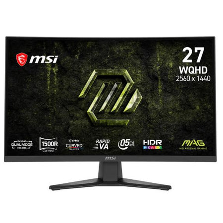 Monitor Gaming Curvo MSI MAG 275CQDF X24 | 27" | 2560x1440 | HDMI | DisplayPort