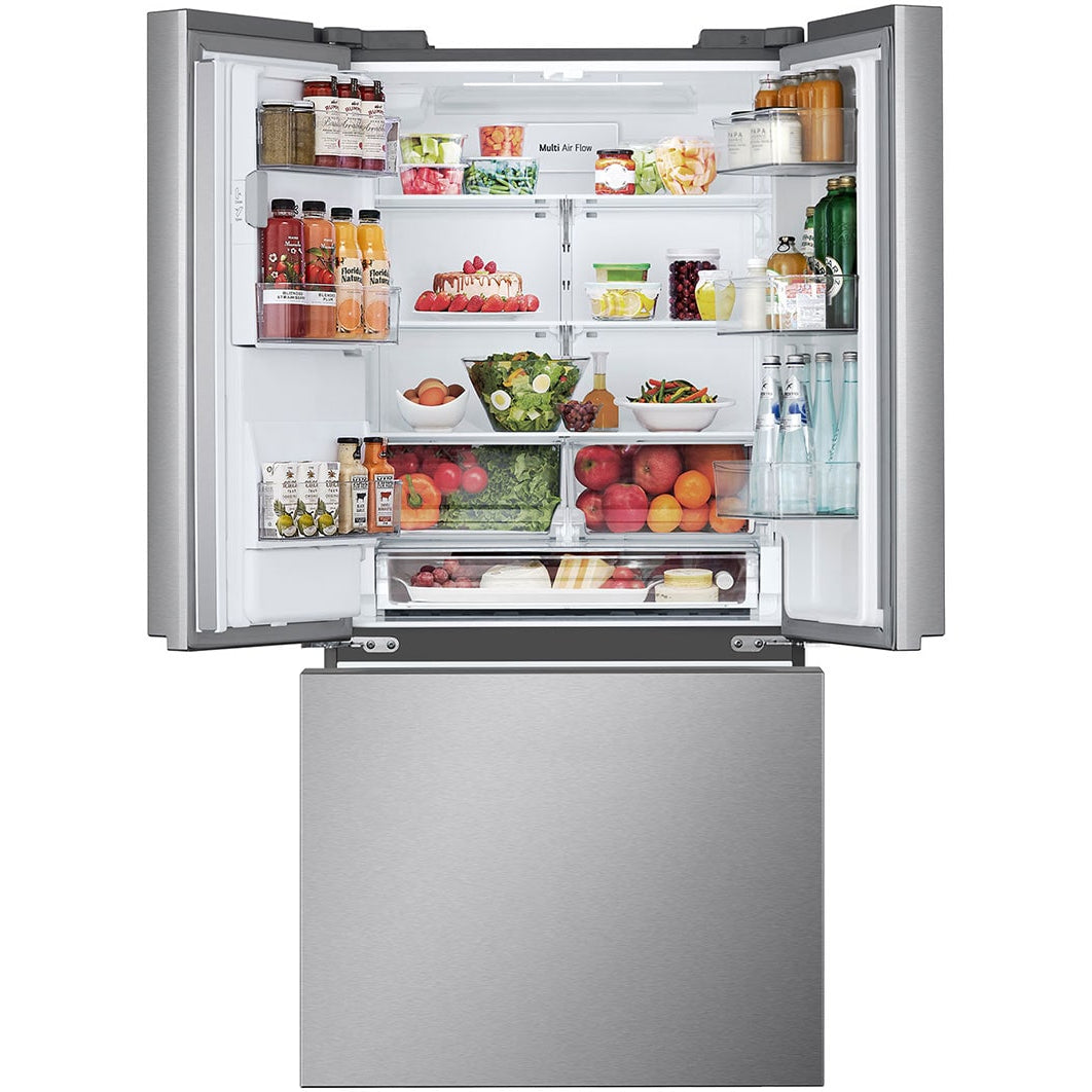 Refrigeradora LG VF25LNIBB | Inverter | 25 Pies Cúbicos | French Door
