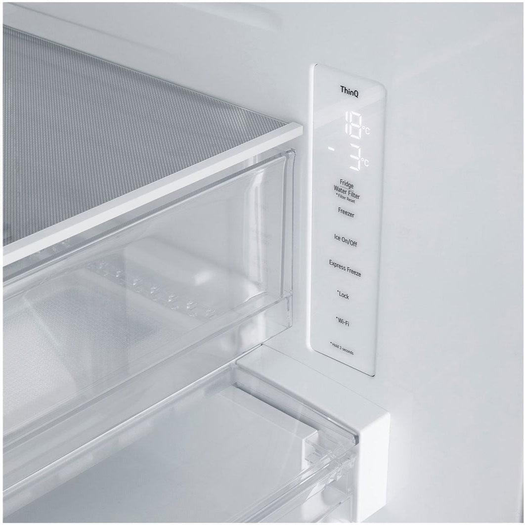 Refrigeradora LG VF25LNIBB | Inverter | 25 Pies Cúbicos | French Door