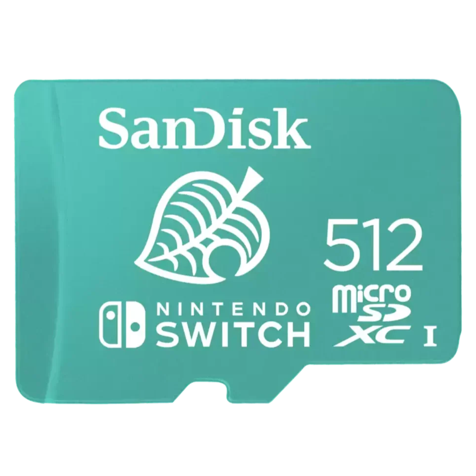 Memoria microSD SanDisk para Nintendo Switch