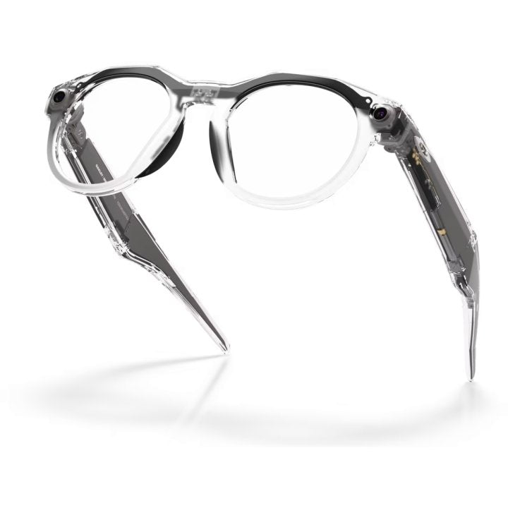 Oakley Meta HSTN | Lentes Inteligentes | Montura Translúcida | Lentes Gris Transitions