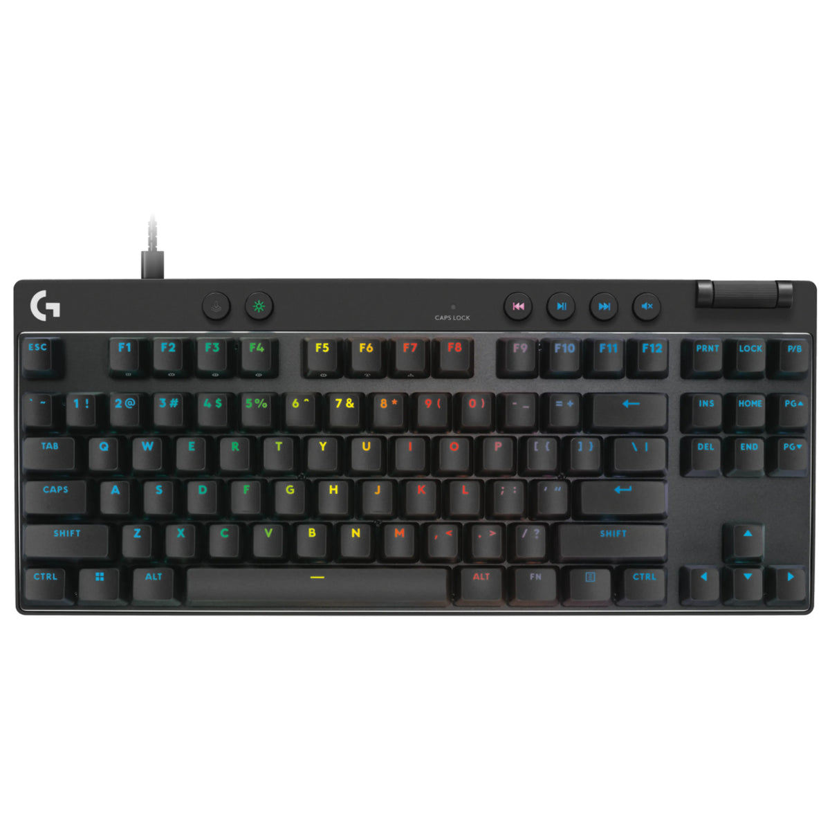 Teclado Inalámbrico Logitech Pro X TKL Rapid | Retroiluminado