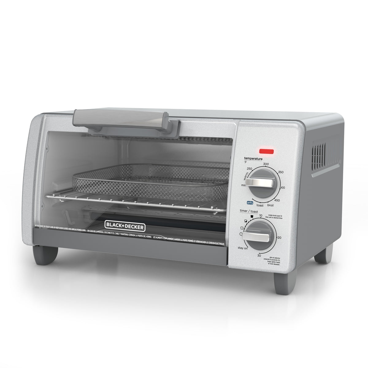 Tostahorno Black & Decker Crisp 'N Bake™ Air Fry | 1150W | Color Gris