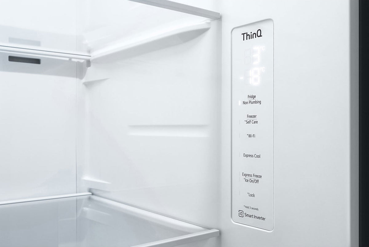 Refrigeradora Inverter LG GS75SPP | 28.7 Pies Cúbicos | Dispensador | Side by Side