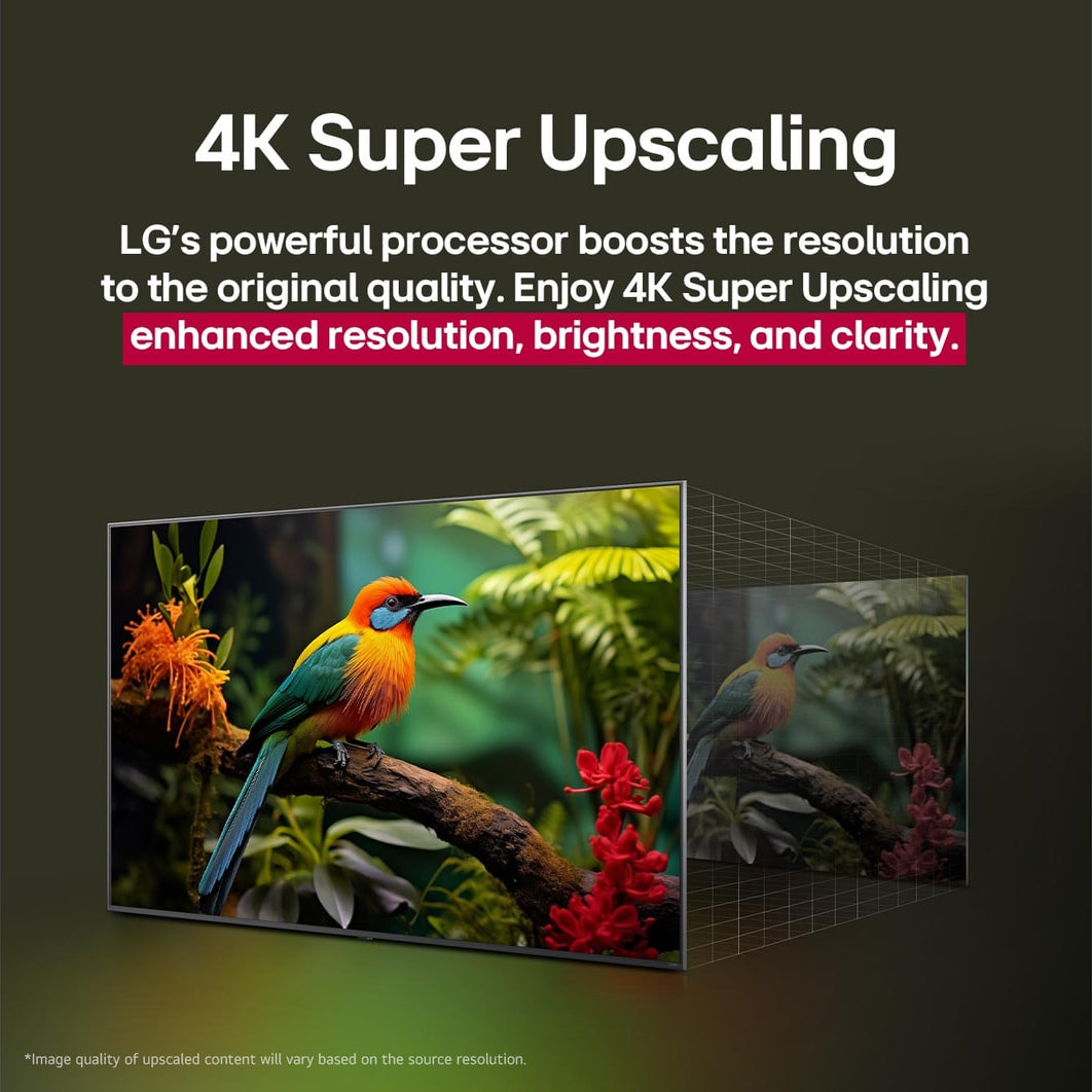 Televisor LG UHD AI UA75 | 50&quot; | 4K | UHD | Web Os | HDMI | USB | Wi-Fi | DVB-T