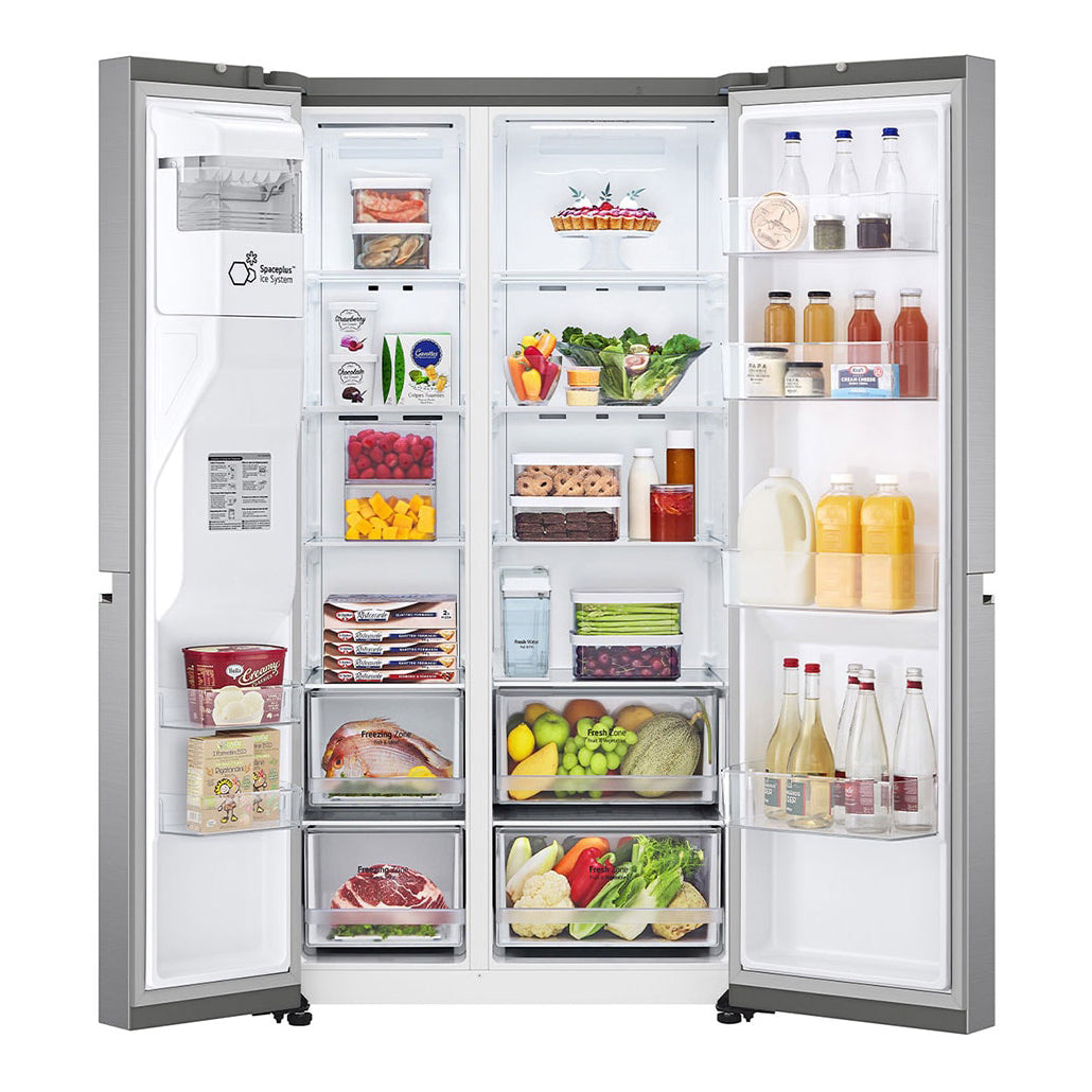 Refrigeradora Inverter LG GS75SPP | 28.7 Pies Cúbicos | Dispensador | Side by Side