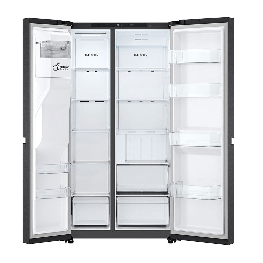 Refrigeradora LG VS25LQIK | 22 Pies Cúbicos | Inverter | Side By Side | Color Gris
