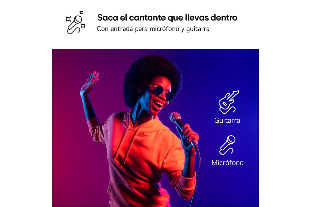 Bocina Portátil LG XBOOM Stage 301 | 120W | IPX4 | Bluetooth