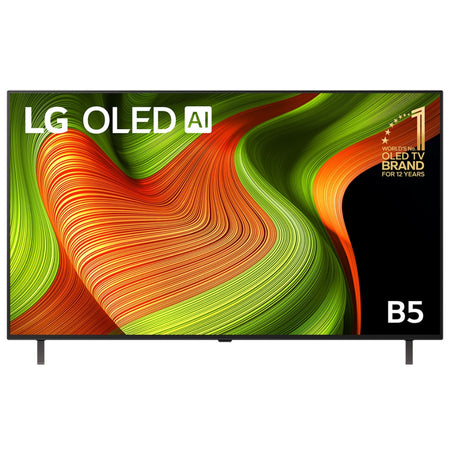 Televisor LG OLED AI B5 4K | webOS | 55" | 4K | HDMI | USB | Wi-Fi | Bluetooth | DVB-T