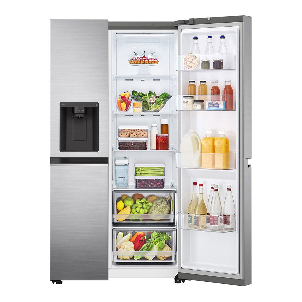 Refrigeradora Inverter LG GS75SPP | 28.7 Pies Cúbicos | Dispensador | Side by Side