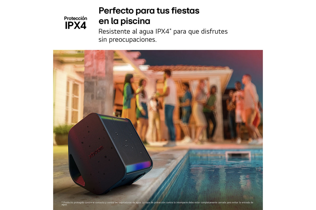 Bocina Portátil LG XBOOM Stage 301 | 120W | IPX4 | Bluetooth