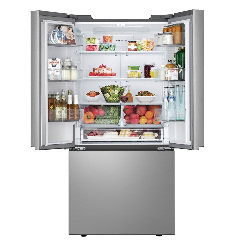Refrigeradora Inverter LG VF25BNNBB | 25 Pies Cúbicos | 3 Puertas | Acero Inoxidable