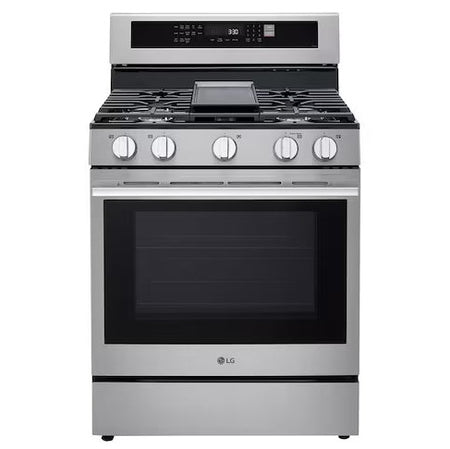 Estufa a Gas LG LRGN6325X | 30" | InstaView | Air Fryer | True Convection | Easy Clean | ThinQ