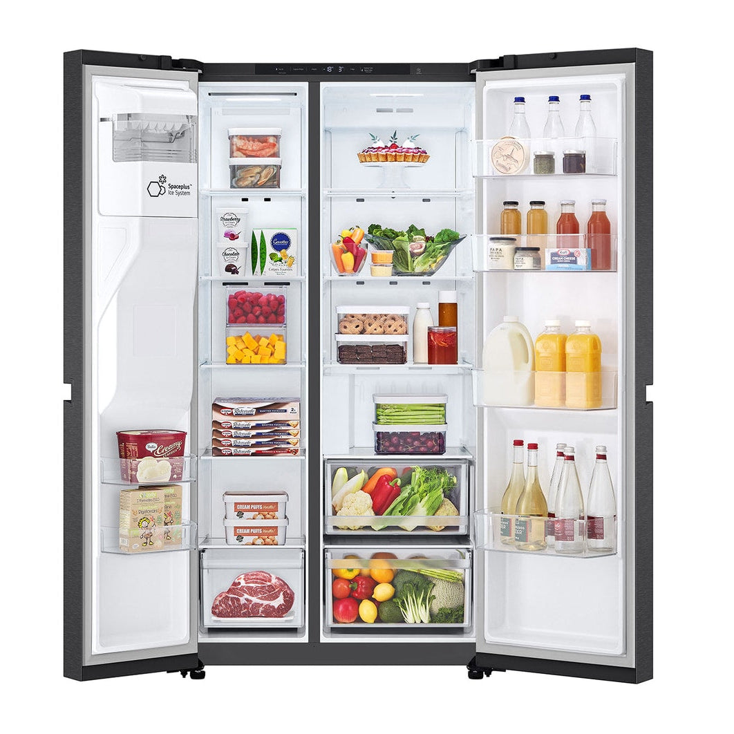 Refrigeradora LG VS25LQIK | 22 Pies Cúbicos | Inverter | Side By Side | Color Gris