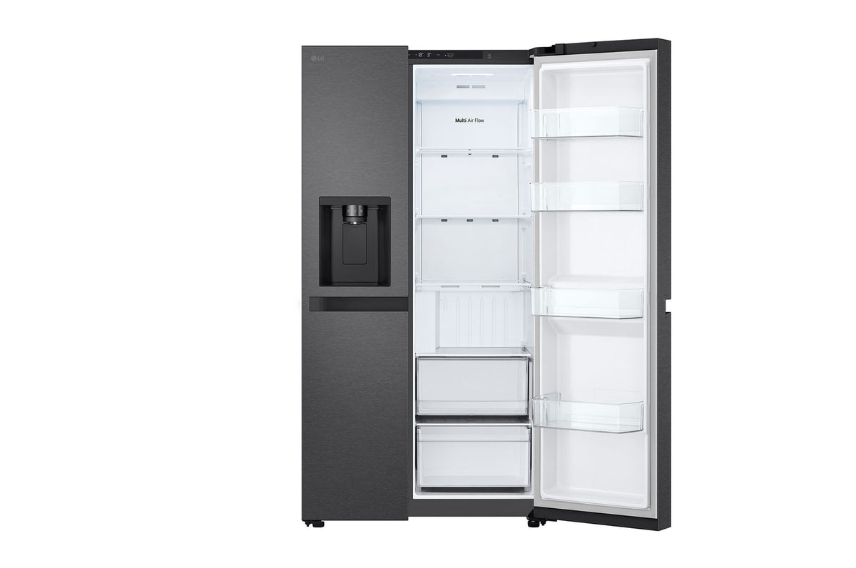 Refrigeradora LG VS25LQIK | 22 Pies Cúbicos | Inverter | Side By Side | Color Gris