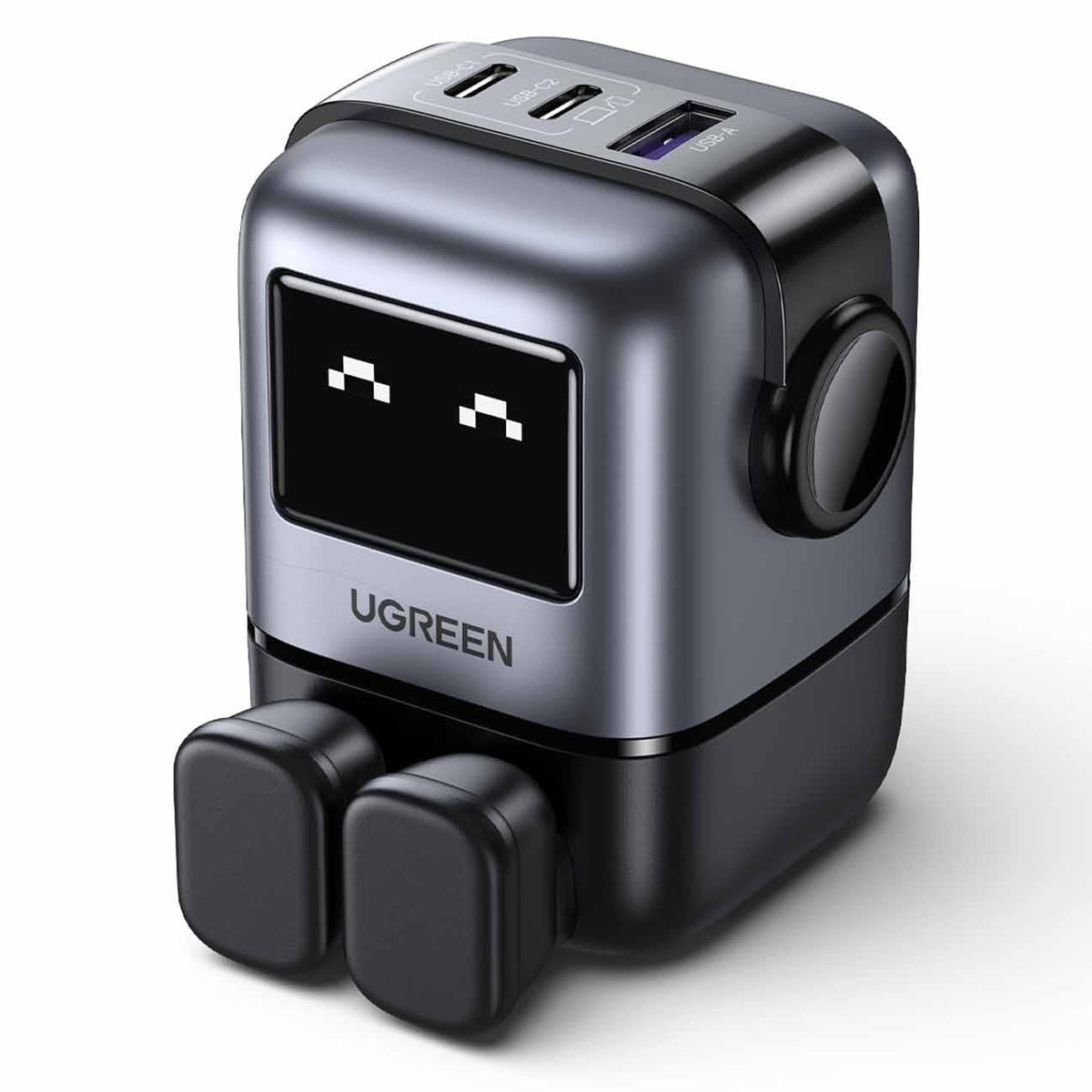 Cargador de Pared UGREEN CD361 | USB-C + USB-A | 65W | Color Negro