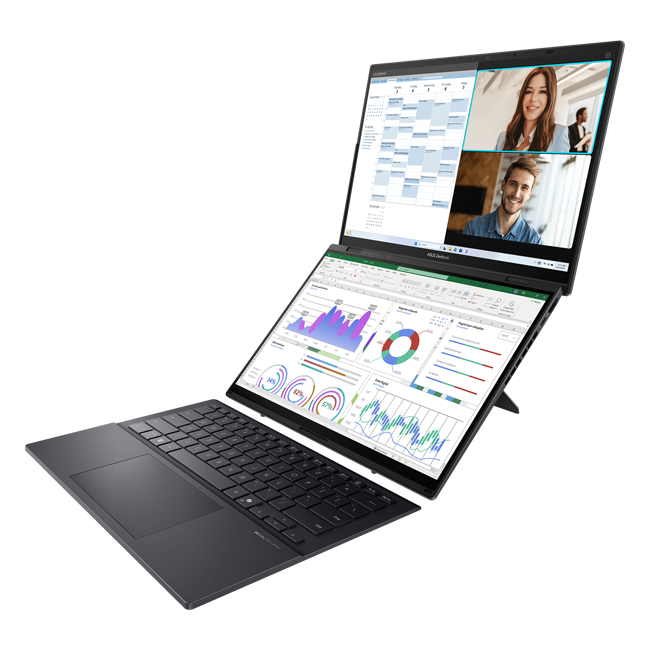 Asus Zenbook Duo UX8406 | Intel Core Ultra 9 285 H | 32GB RAM | 1TB SSD | 14&quot; | Windows 11 Home