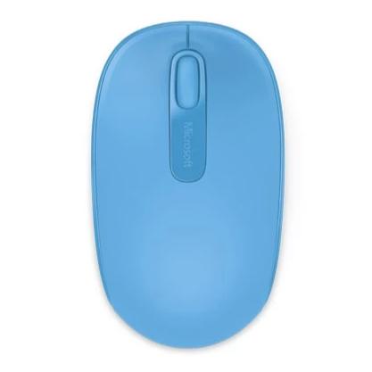 Mouse inalámbrico Microsoft 1850, azul cyan