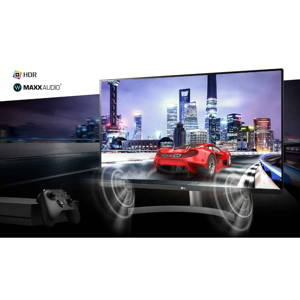 Monitor Gaming 4K de 32&quot; LG 32UN500-W | 3820x2160 | 144Hz | HDR10 | HDMI | DisplayPort - Multimax
