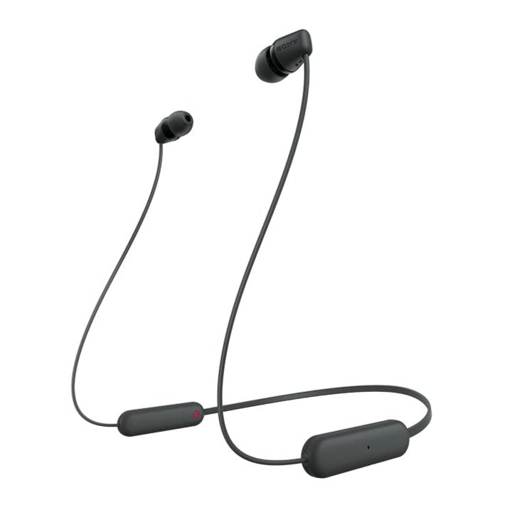 Audífonos Inalámbricos Sony WI-C100/BZ | In-Ear | Bluetooth | Color Negro - Multimax