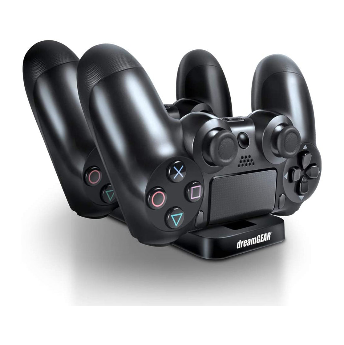 Soporte de carga para Playstation 4 Dreamgear DGPS4-6432, adaptador, negro - Multimax