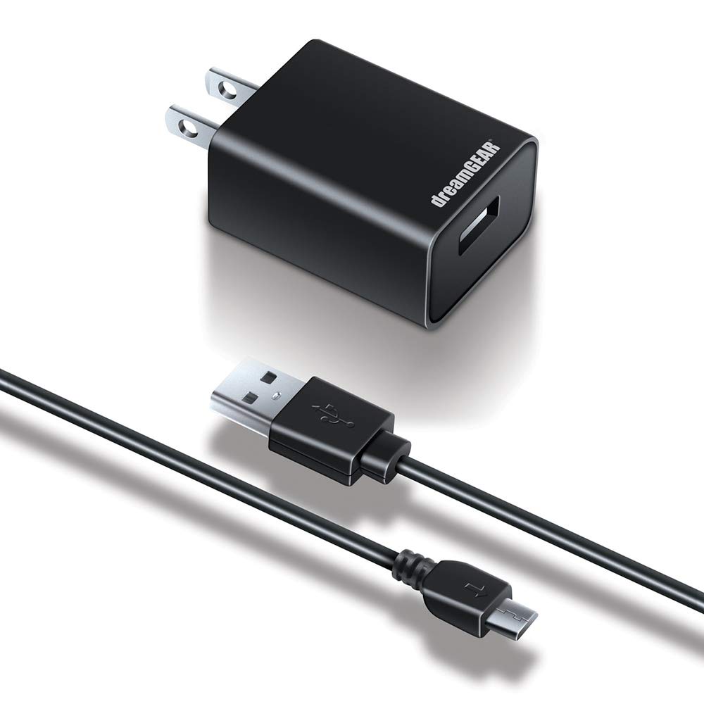 Cargador USB para control de Playstation 4 Dreamgear DGPS4-6426, adaptador, negro - Multimax