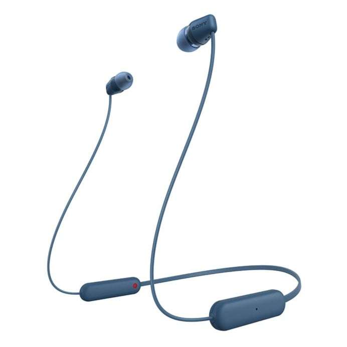 Audífonos Inalámbricos Sony WI-C100/LZ | In-Ear | Bluetooth | Color Azul - Multimax